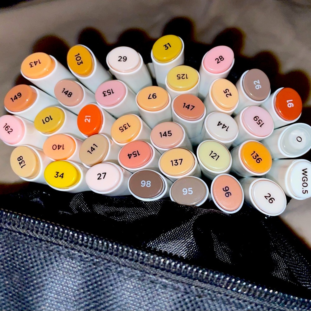 Ohuhu Skintone Markers (36)